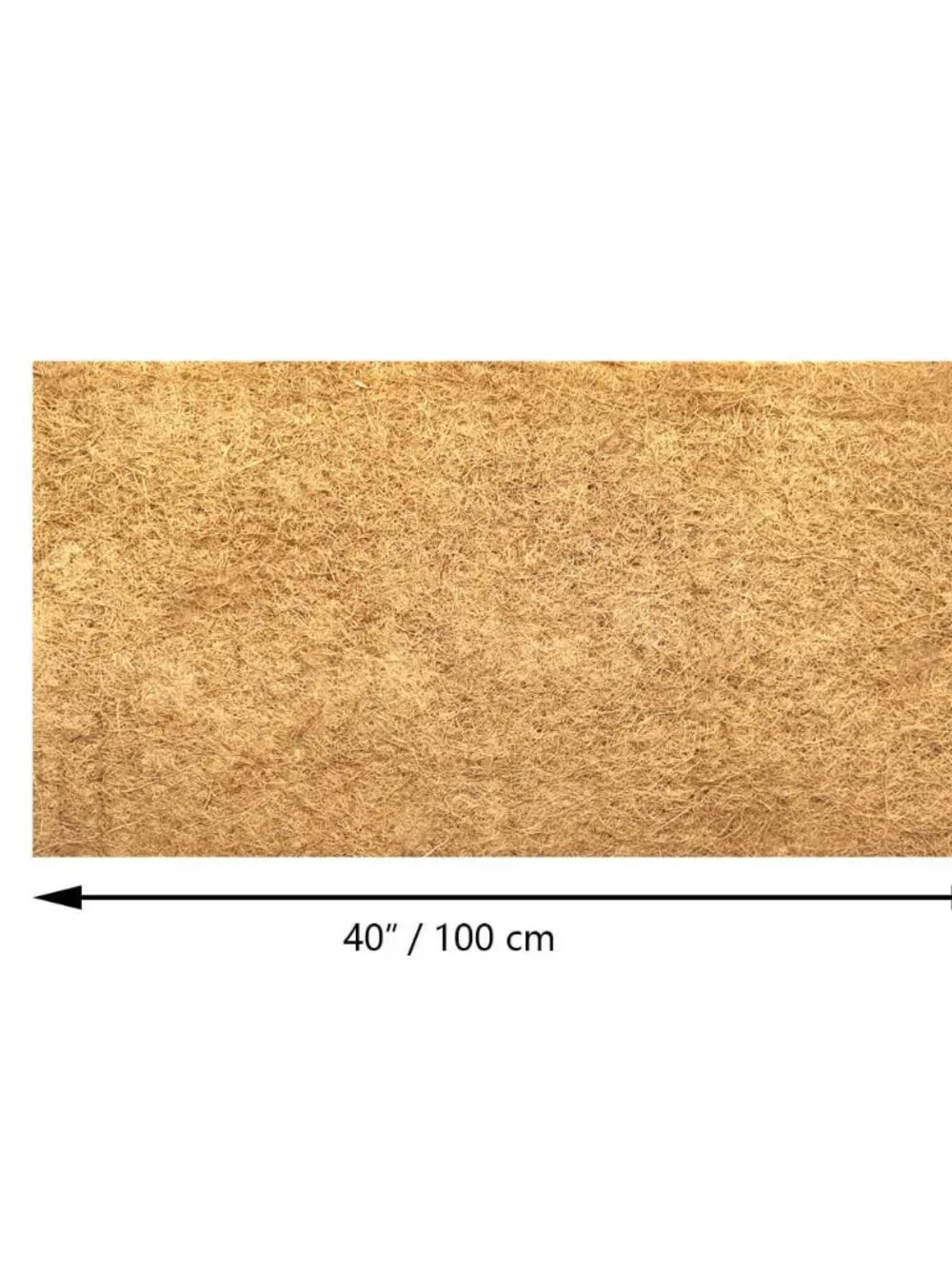16x40 inch Natural Coconut Coir Liner Sheets Coco Fiber Roll Coco Mat for Plante